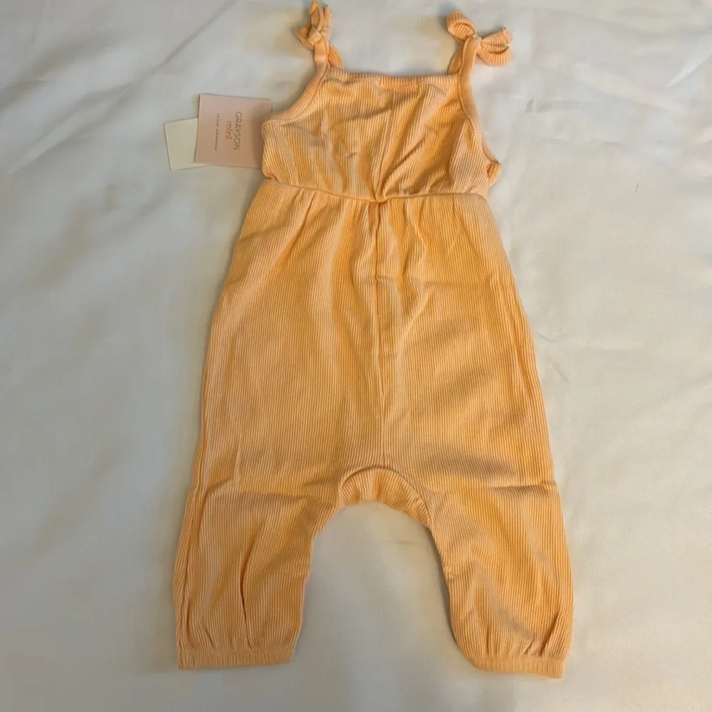 Grayson Mini Romper Orange Size 3-6 months